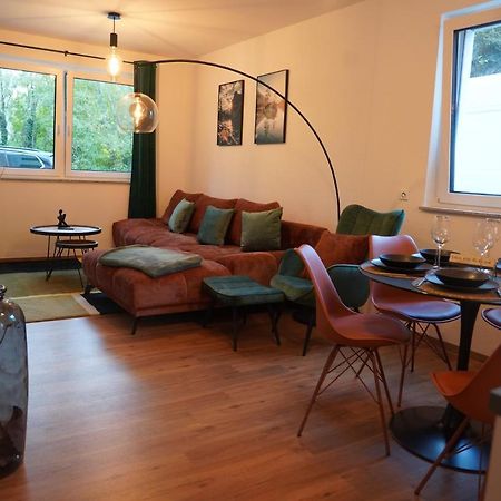Design-Apartment I Direkt Im Zentrum I Boxspring I Nespresso I Terrasse Mit Garten I Parkplatz Бад-Кроцинген Экстерьер фото