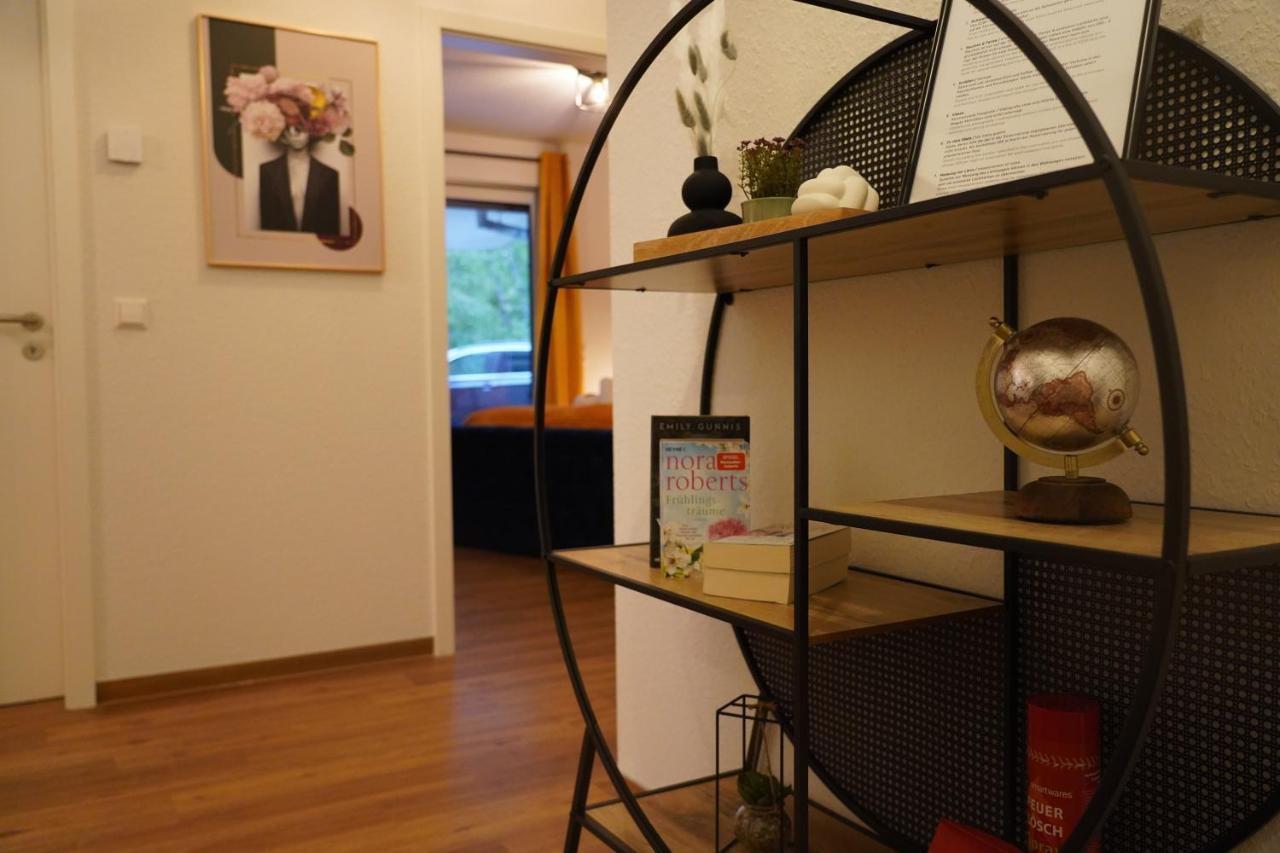 Design-Apartment I Direkt Im Zentrum I Boxspring I Nespresso I Terrasse Mit Garten I Parkplatz Бад-Кроцинген Экстерьер фото