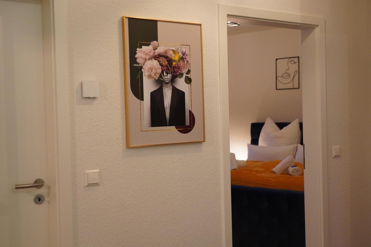 Design-Apartment I Direkt Im Zentrum I Boxspring I Nespresso I Terrasse Mit Garten I Parkplatz Бад-Кроцинген Экстерьер фото